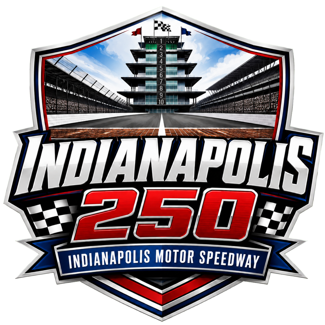 Indianapolis 250 logo